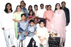Dhirubhai Ambani Family Photo