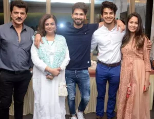 Shahid Kapoor Family