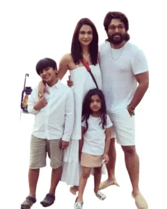 Allu Arjun Family Photo