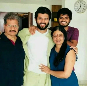 Vijay Deverakonda Family Photo