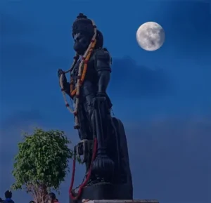 Hanuman statue at Chunchanakatte